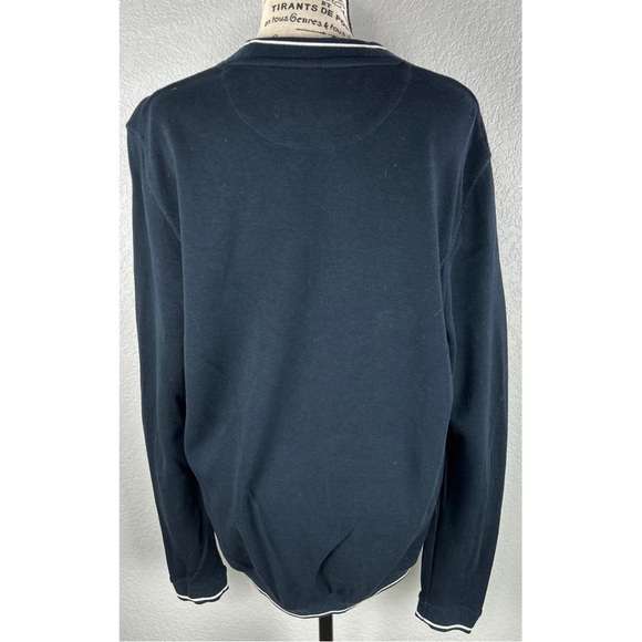 Ted Baker London Women’s Navy Cotton Blend Crewneck Pullover Sweater size XL / 5 - Picture 6 of 11